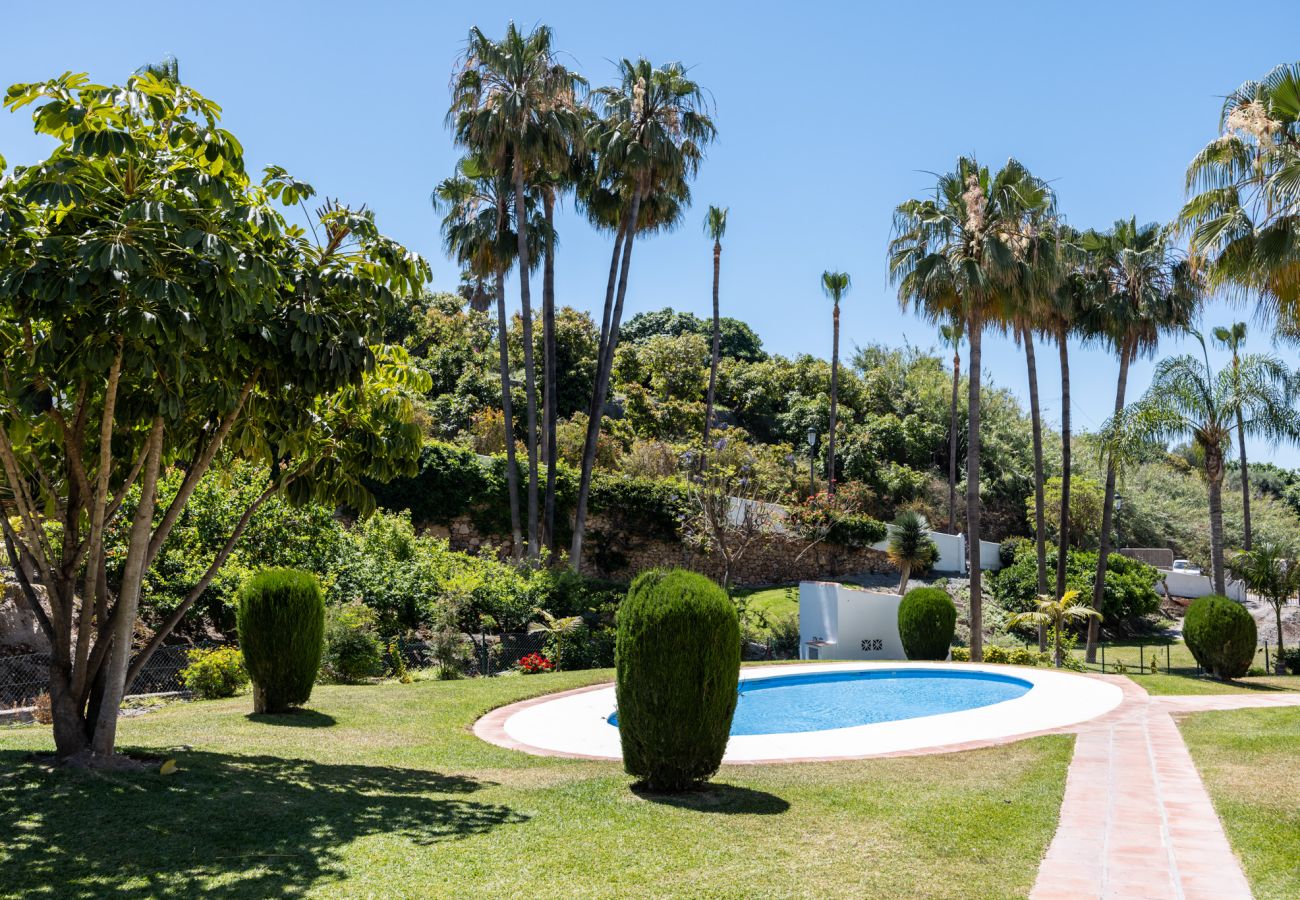 the smaller of the two pools ideal for children